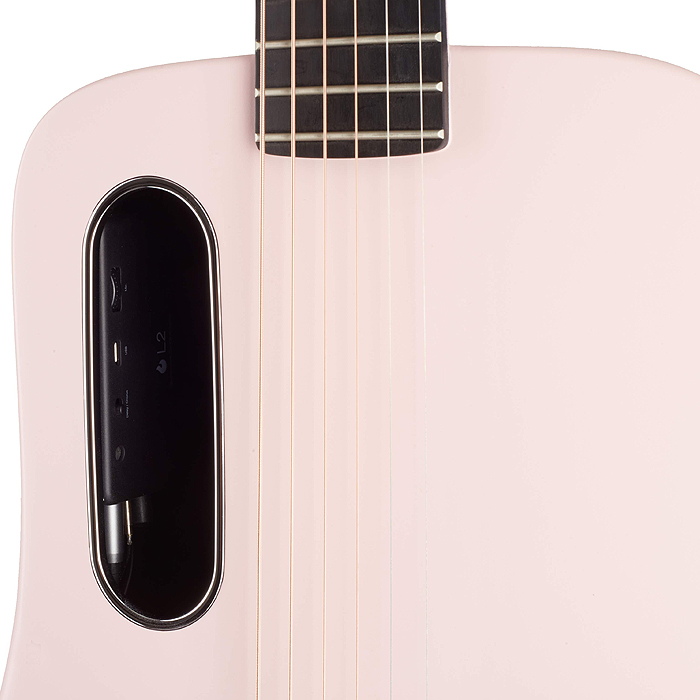 LAVA ME 2 Free Boost Pink Acoustic-Electro Travel Size Guitar (B