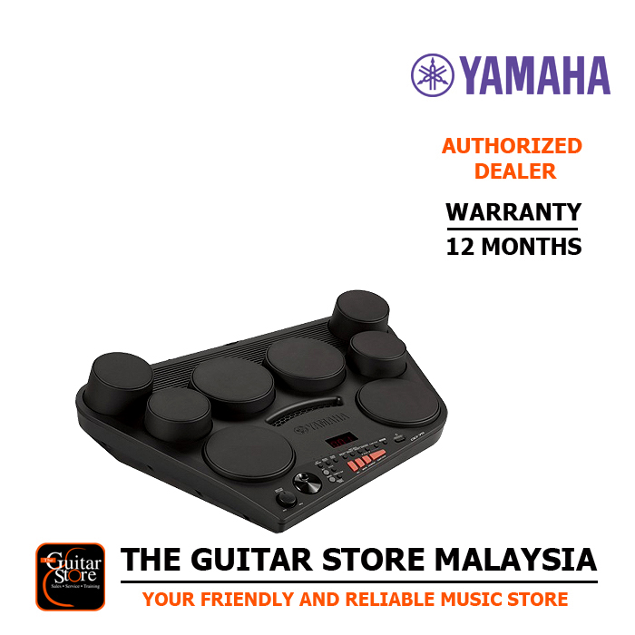 Yamaha DD-75 Electronic Drum Pad Kit, w/Headphones and Sticks