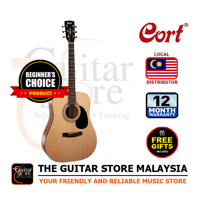 Cort AD 810-12 - Guitare acoustique - 12 cordes - open pore - Guitare folk