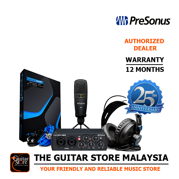 PreSonus AudioBox USB 96 USB Audio Interface - 25th Anniversary