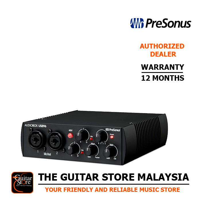 Presonus Audiobox USB 96 Audio Interface Single (25th Edition)