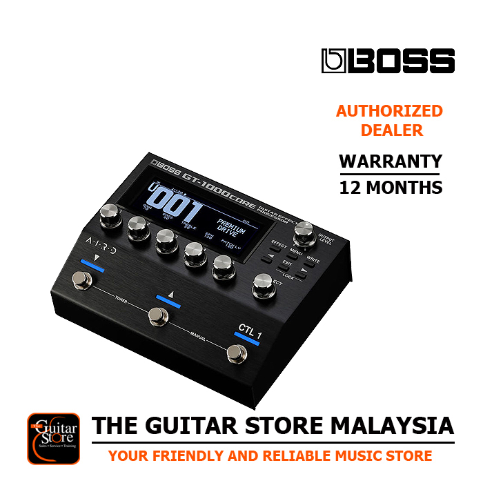 BOSS GT-1000 CORE MULTI EFFECTS PROCESSOR - The Guitar Store