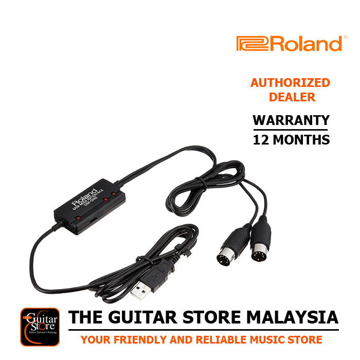 Roland UM-ONE MK2 USB MIDI Interface The Guitar Store