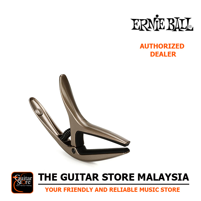 Ernie Ball 9608 Axis Capo Acoustic Electric Guitar – Pewter (P09608)