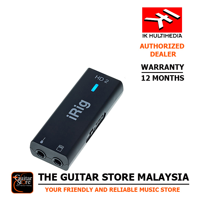 IK Multimedia iRig HD Digital Guitar Interface (for IOS/USB) The Guitar  Store