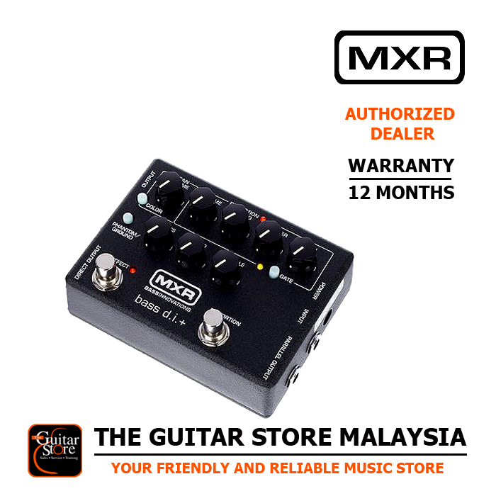 MXR M80 Bass Bass Distortion Pedal The Guitar Store