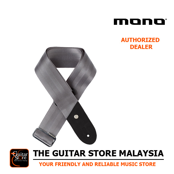 Mono The Warsaw Guitar Strap ( Platinum Grey ) - The Guitar Store