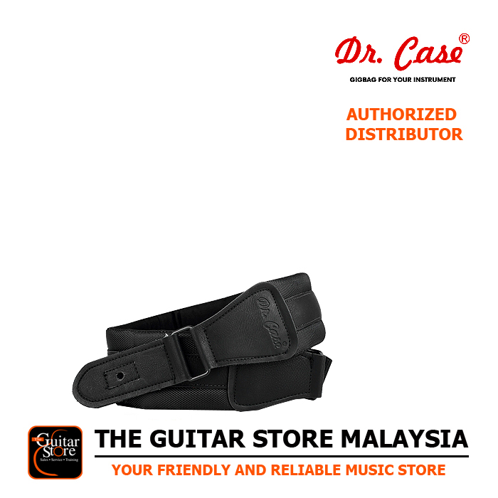 Dr. Case Padded Guitar Strap (Black)