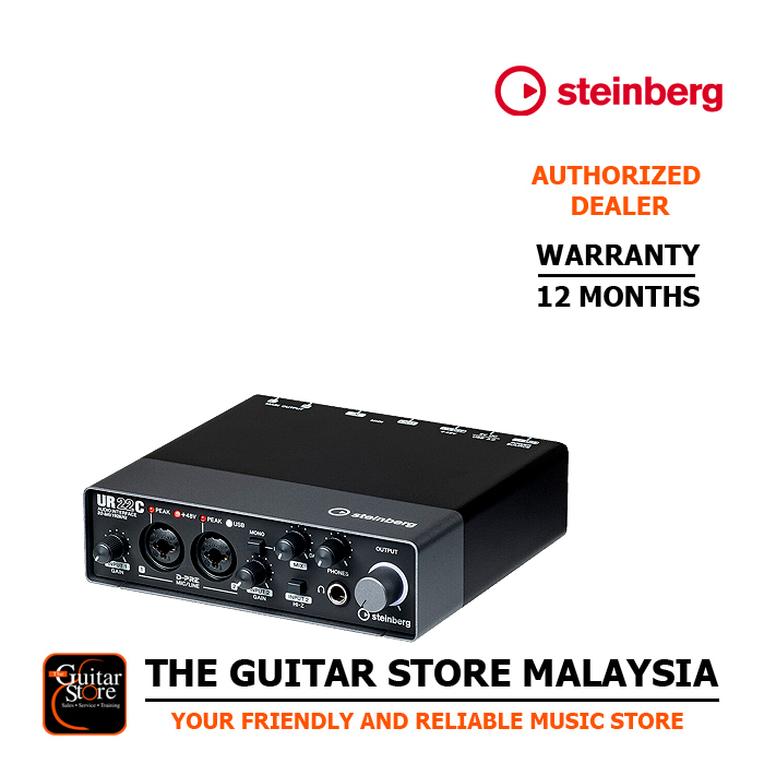 Steinberg UR22C USB Audio Interface - The Guitar Store