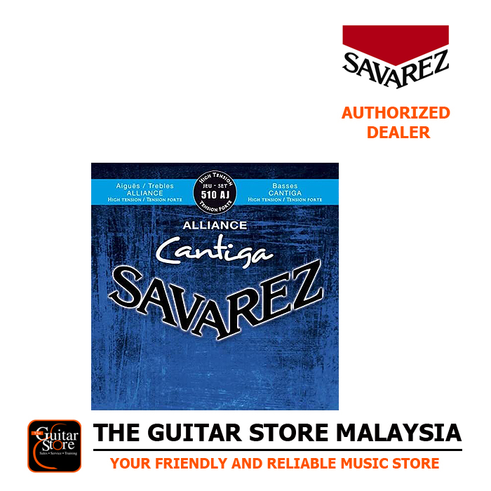 いいスタイル SAVAREZ 510 AJ HIGH TENSION Alliance Cantiga クラシックギター弦 