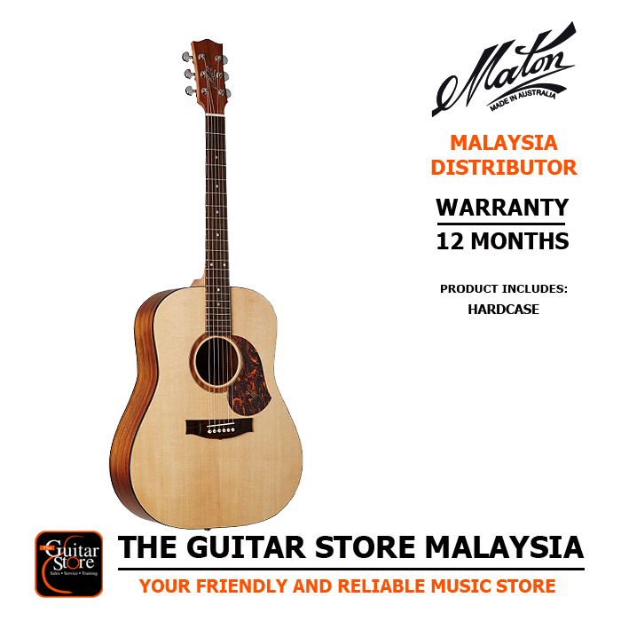 Maton S70 Full Solid Acoustic Guitar With Hardcase