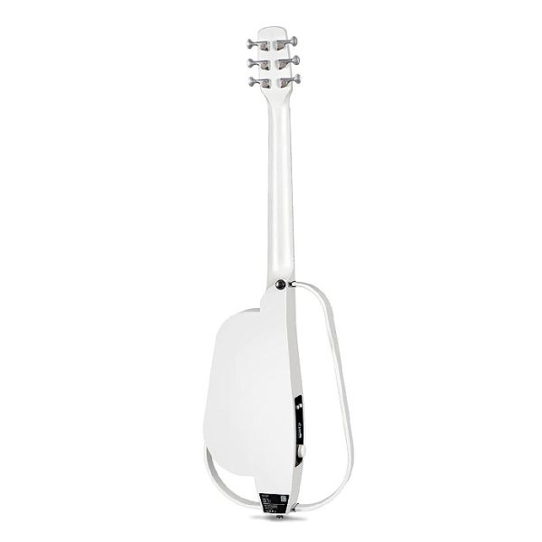 Enya NEXG 2 38″ Carbon Fiber AcousticElectric Guitar (White) The