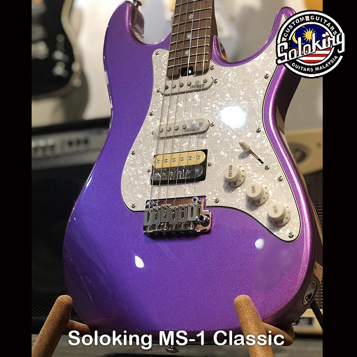 Soloking MS-1 Classic Midnight Rose Electric Guitar