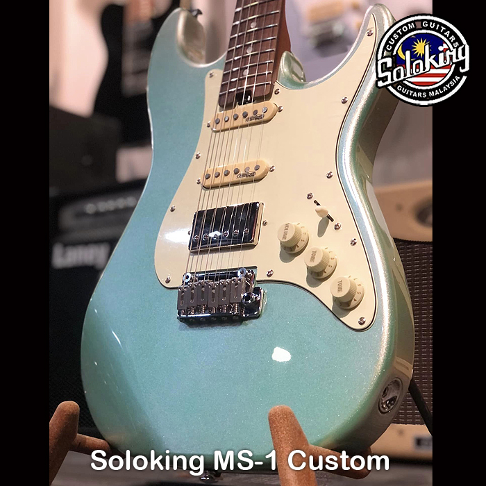 Soloking MS-1 Mystic Surf Green Electric Guitar