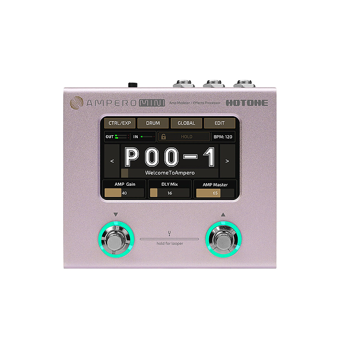 Ampero Mini MP-500R Purple Redone