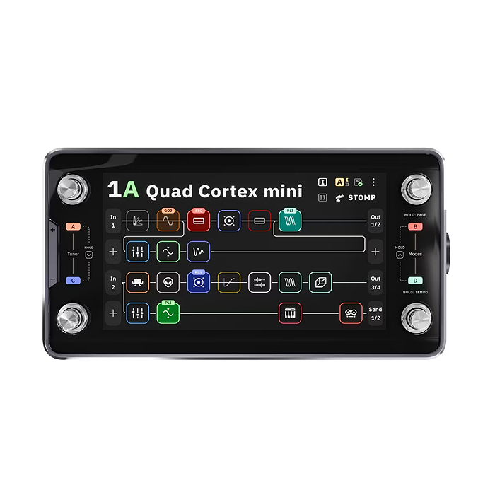 Quad Cortex Mini Modeling Processor Redone