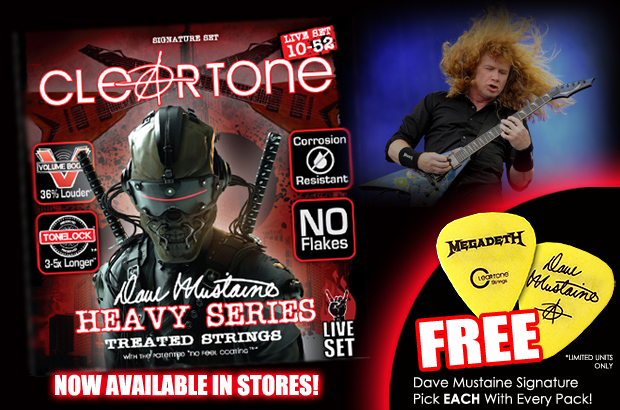 Cleartone Dave Mustaine Signature pack web main banner